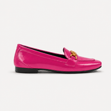 Fuchsia Chain Loafers – Step Into Your Power - 2 | ECADRA