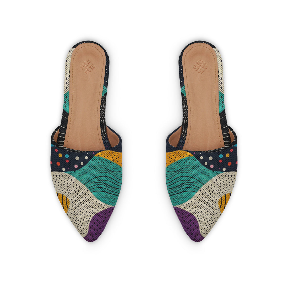 Fully Mules Coastal Tides & Dots - 1