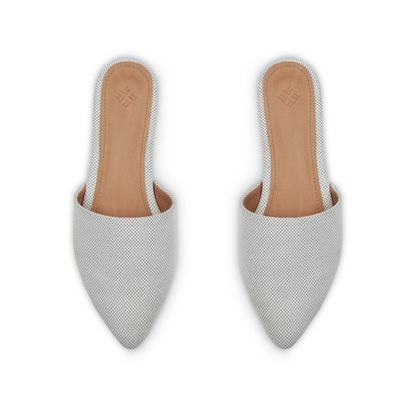 Fully Mules Whisper Grid Elegance