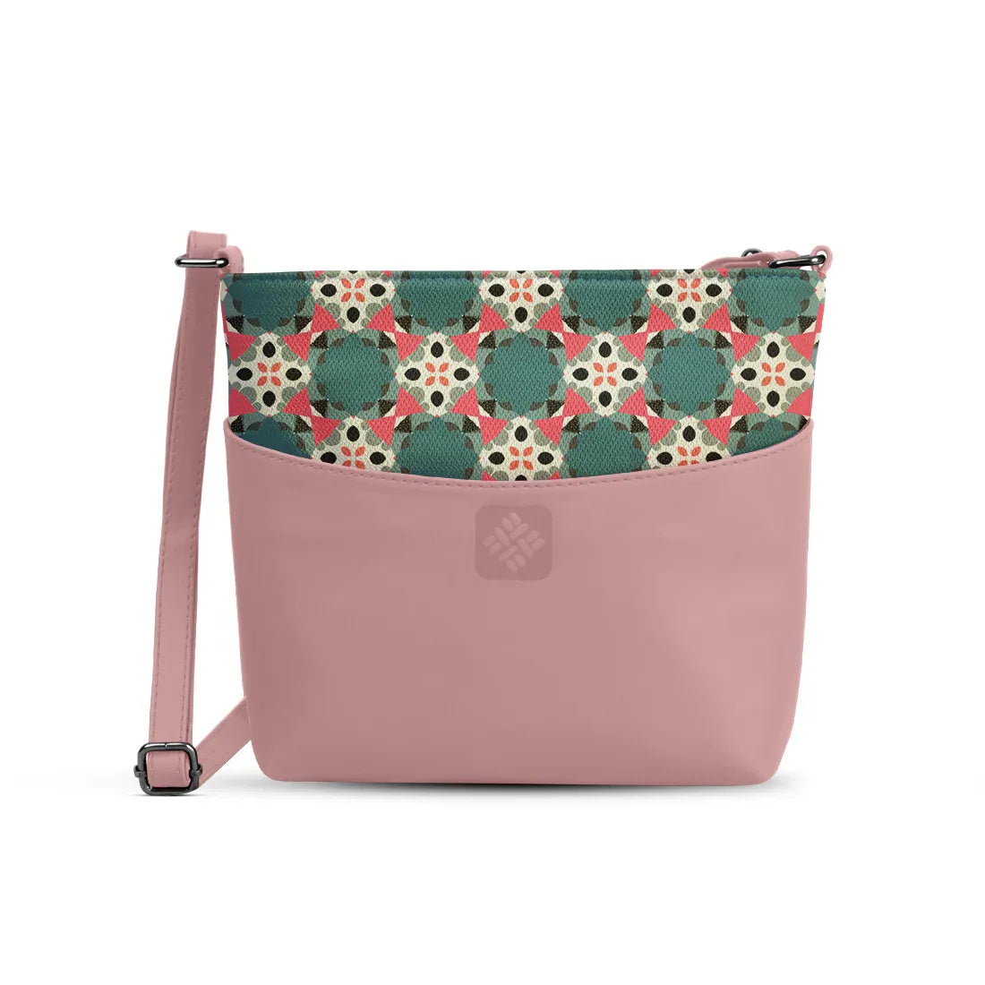 Chic Essentials Crossbody Geometric Elegance - 1