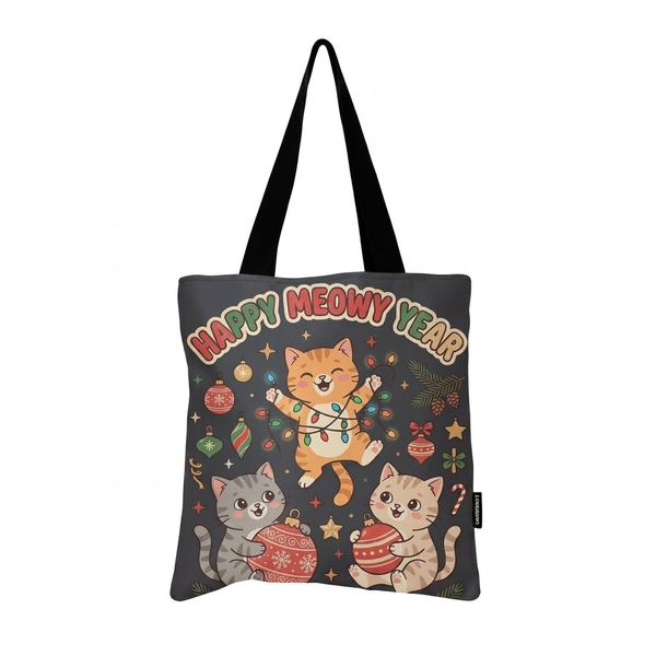 Tote Bag – Happy Mewo Year 2026