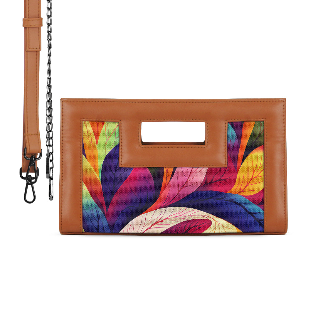 Havana City Sleek Clutch Colorful Floral - 1