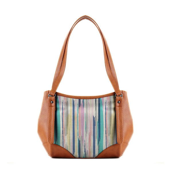 Leather Tote Bag lines - CANVAEGYPT