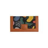 Havana Sleek Elegance Fold Wallet Featuring Bold Geometric Pops - 2