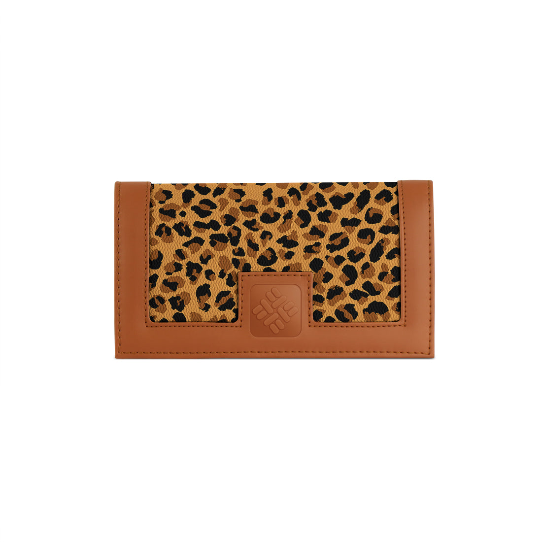 Havana Sleek Elegance Fold Wallet Featuring Wild Leopard Print - 2