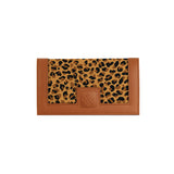 Havana Sleek Elegance Fold Wallet Featuring Wild Leopard Print - 2