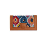 Havana Sleek Elegance Fold Wallet Vibrant Abstract Ikat Pattern - 2