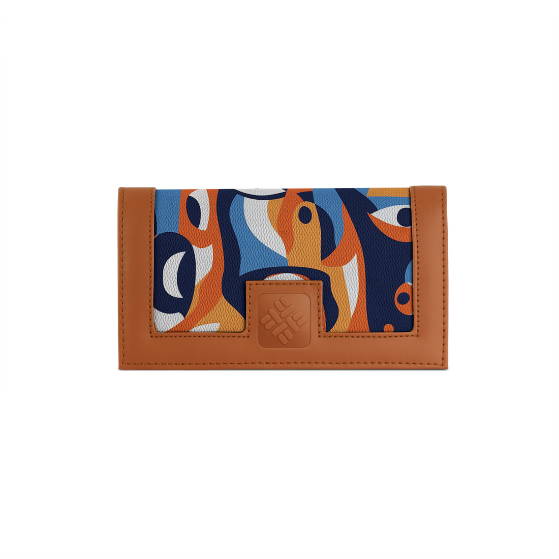 Havana Sleek Elegance Fold Wallet n Bold Geometric Waves - 2