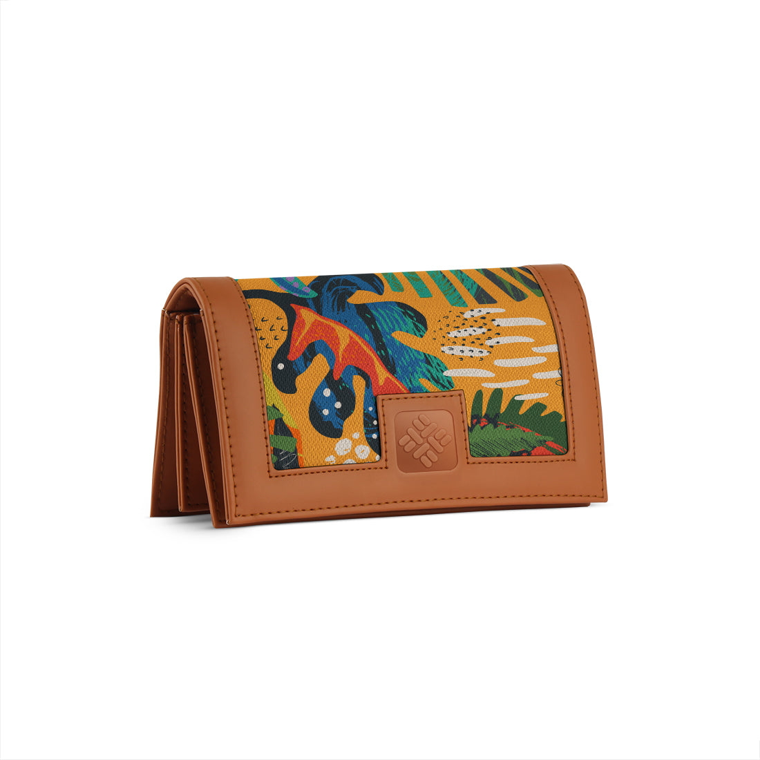 Havana Sleek Elegance Fold Wallet with Vibrant Safari Escape - 1