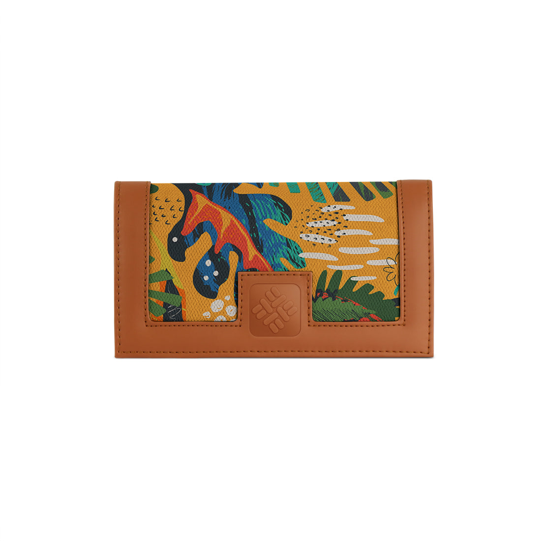 Havana Sleek Elegance Fold Wallet with Vibrant Safari Escape - 2