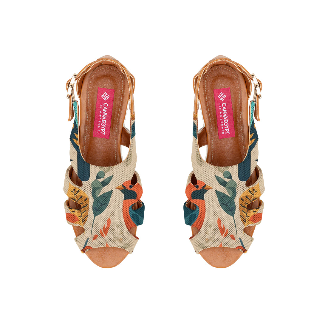 Havana Spider Toe Sandal Birds