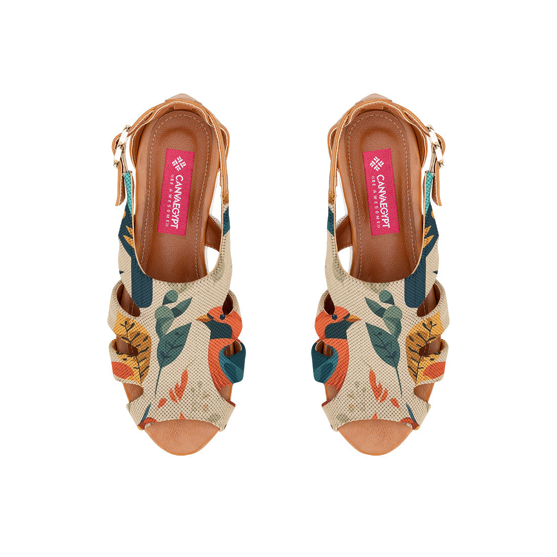 Havana Spider Toe Sandal Birds