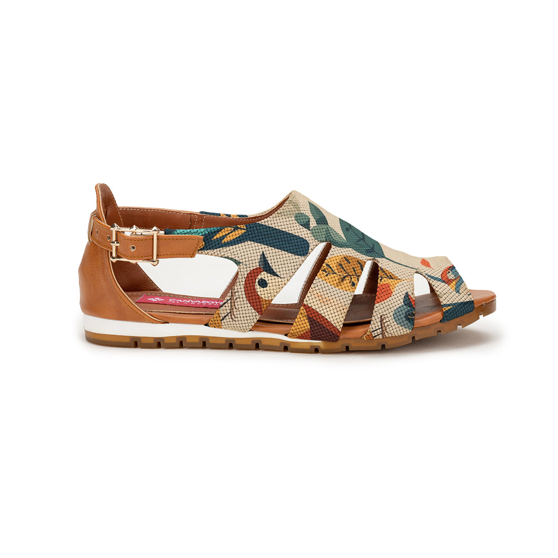Havana Spider Toe Sandal Birds
