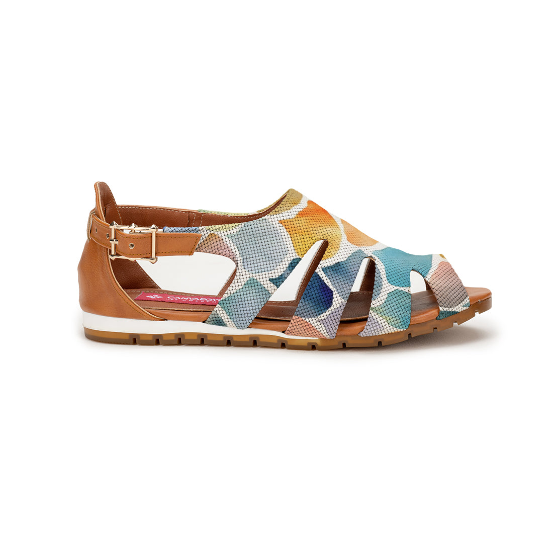 Havana Spider Toe Sandal Seaside Mosaic