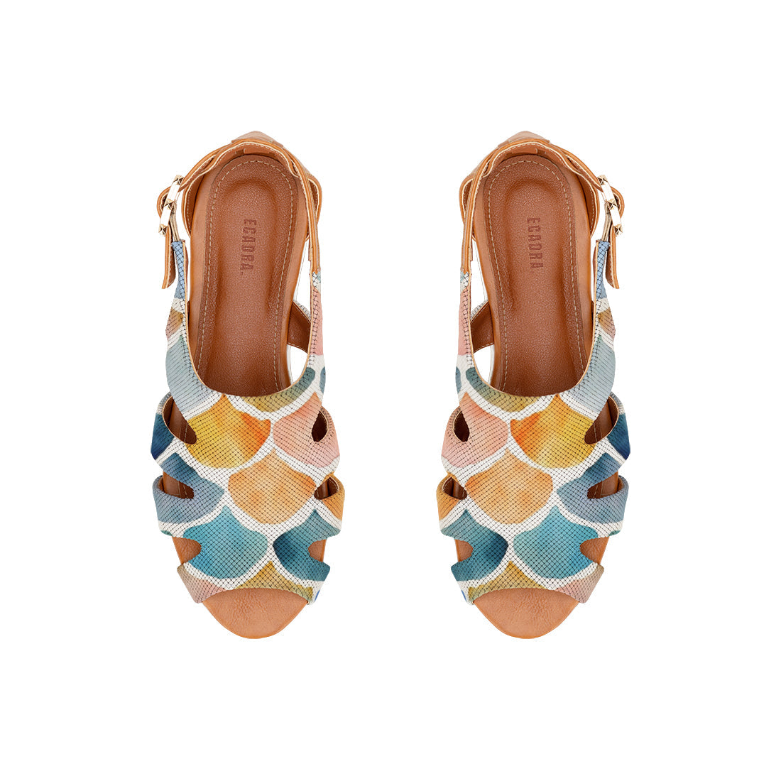 Havana Spider Toe Sandal Seaside Mosaic