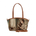 Wide Tote Bag Romantic Vintage Victorian Lady At Vanity