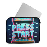 Laptop Sleeve Press Start to Win - 1