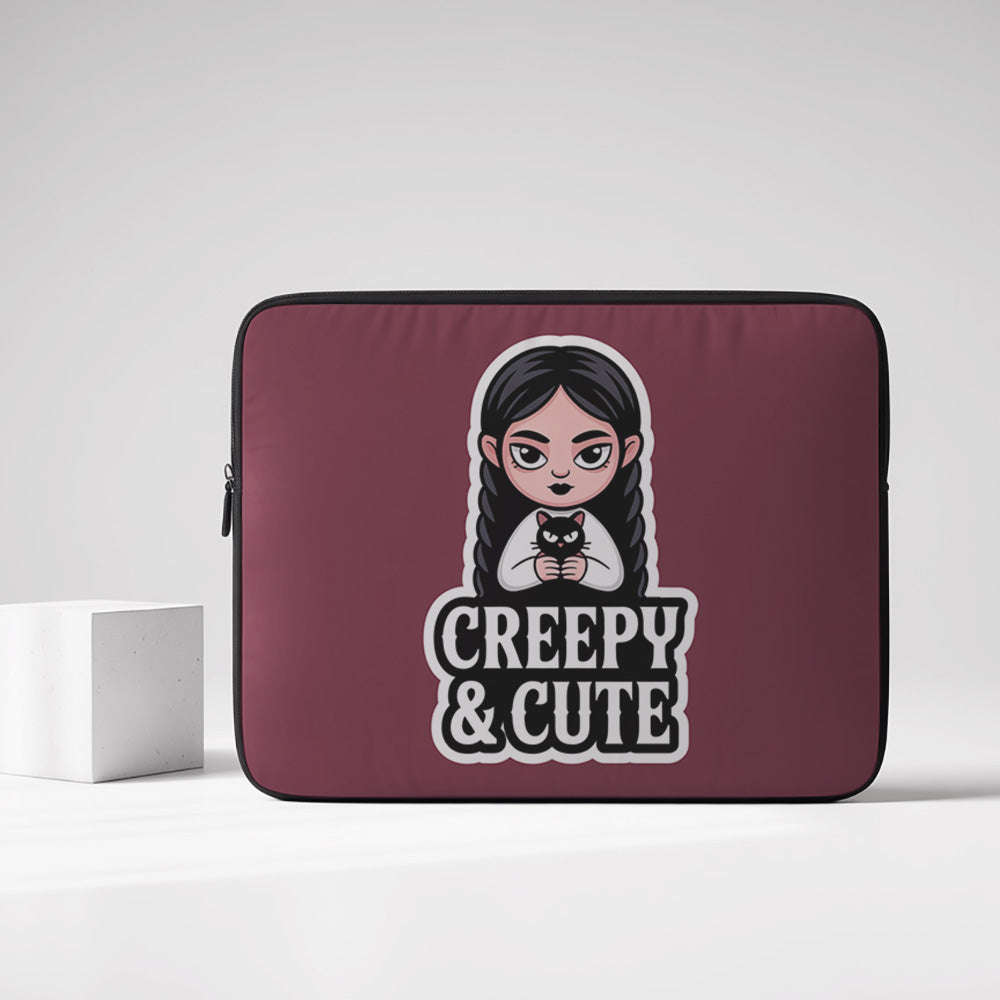 Laptop Sleeve Adorably Eerie - 1