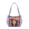 Lavender Leather Tote Bag marquise