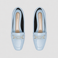 Light Blue Chain Loafers – Step Into Your Power