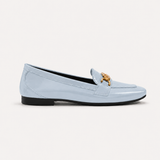 Light Blue Chain Loafers – Step Into Your Power - 2 | ECADRA