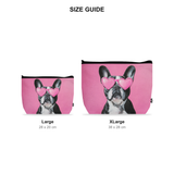 Makeup Pouch - Frenchie - Size Guide