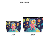Makeup Pouch - Spacebear - Size Guide