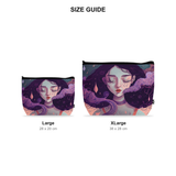 Makeup Pouch - Swirl - Size Guide