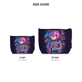 Makeup Pouch - Courge - Size Guide
