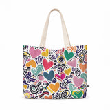 Maxi Tote Bag– All Hearts | ECADRA