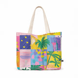Maxi Tote Bag– Postcards | ECADRA