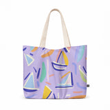 Maxi Tote Bag– Sailboats | ECADRA