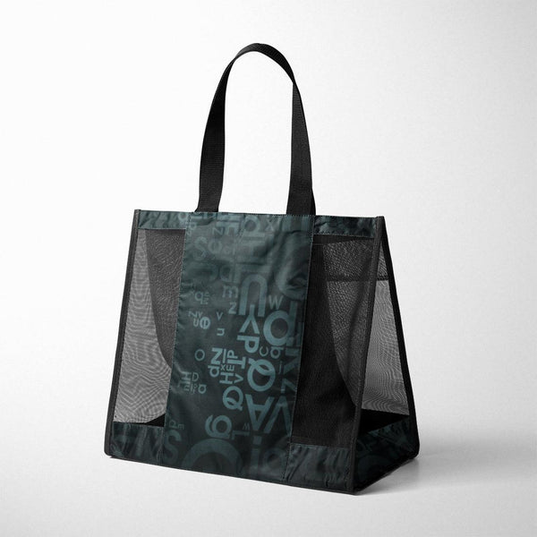 Mesh Bag Letter