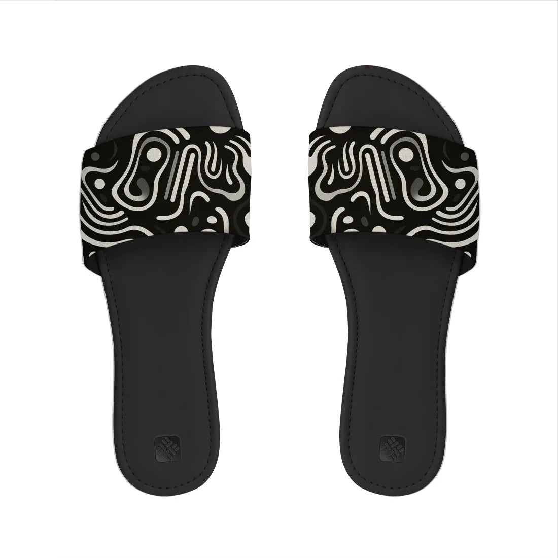 Cozy Bliss Slipper Midnight Waves - 1