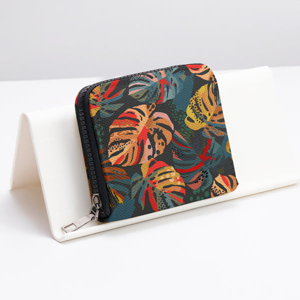 Mini Wallet Tropical Dusk Monstera - 1