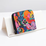 Mini Wallet Flora Frenzy Noir - 1