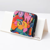Mini Wallet Flora Frenzy Noir - 2
