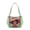 Mint Green Leather Tote Bag baroness
