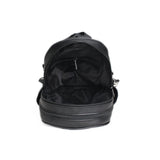Black Mixed Backpack Dark Pattern