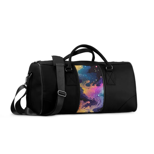 Black Mixed Duffel Bag Galactic Garden - 1
