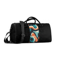 Black Mixed Duffel Bag Swirls of Sentience