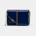 Navy Chain Crossbody Bag – Twist & Go