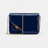 Navy Chain Crossbody Bag – Twist & Go Chain Crossbody Bag – Twist & Go | ECADRA