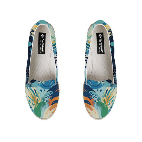 Nook Espadrille – Ocean Swirl Symphony