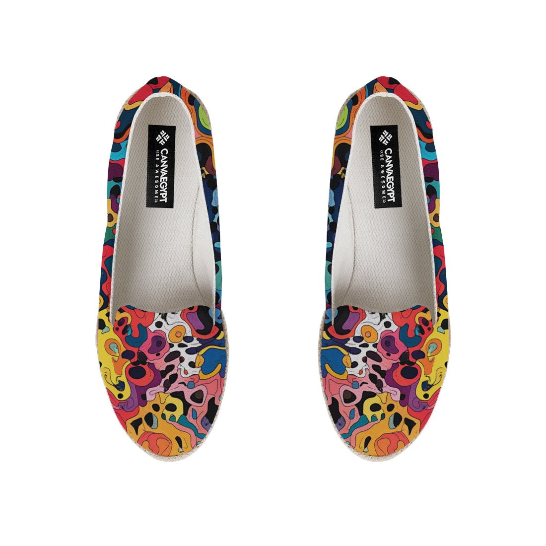Nook Espadrille – Psychedelic Lava Flow - 1