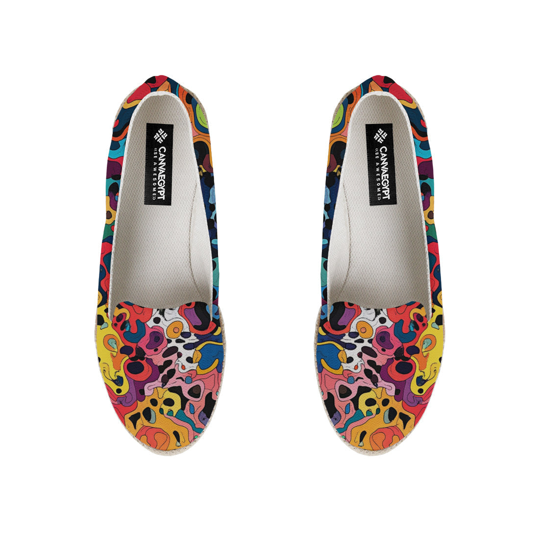 Nook Espadrille – Psychedelic Lava Flow