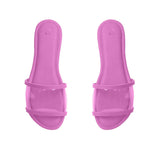 Clear Bliss Comfort Slipper - 41 / ORCHID