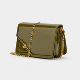 Olive Chain Crossbody Bag – Twist & Go - 2 Chain Crossbody Bag – Twist & Go | ECADRA