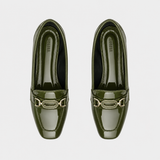 Olive Chain Loafers – Step Into Your Power | ECADRA