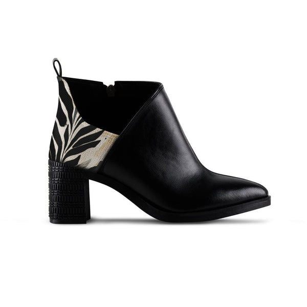 One Side Bootie Short Leaf